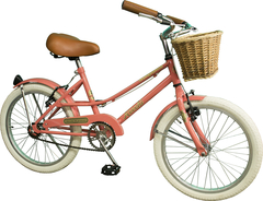 Bicicleta Para Nena Rdo 20 Vintage De Paseo.