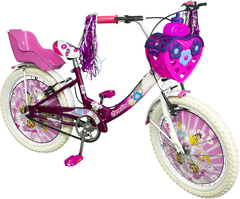 Bicicleta De Nena R20 Carolina Full Necchi. - comprar online