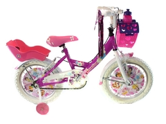 Bicicleta De Nena R14 Carolina Full Necchi. La Mas Linda