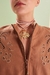 Collar Abstract - Terracota