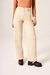 Jean Oliver Wide Leg Beige - comprar online