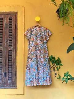 Vestido Vintage Florido - comprar online