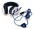 Auricular Gamer Sades Sa 903 blanco azul - comprar online