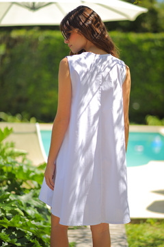 VESTIDO JUSTI blanco - comprar online