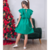 Vestido Isabela verde - comprar online