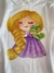 T-shirt princesas Rapunzel - comprar online