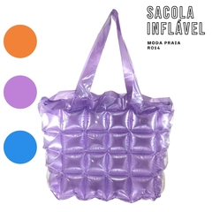 Bolsa sacola inflável fashion moda verão