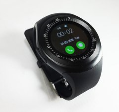 Relógio Celular E-watch Inteligente Bluetooth Chip Redondo - Alfa Beleza