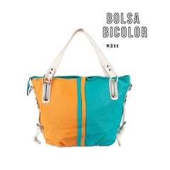 Bolsa Feminina Moderna de Ombro duas cores