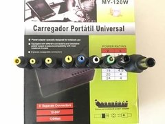 Carregador Universal Portátil Notebook My-120w 9 Conectores na internet