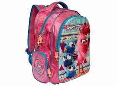 Mochila De Costa Infantil Em 3d Angry Birds Meninas Rosa - comprar online