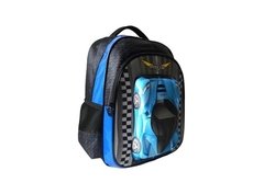 Mochila Escolar Speed Car Azul Santino Menino - comprar online