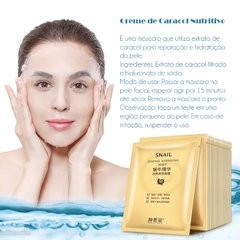 Máscara Facial Extrato Baba Caracol Tratamento Rejuvenescer - comprar online