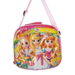 Lancheira Escolar Menina Estampa 3d Friends Forever - comprar online