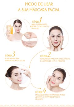 Máscara Facial Extrato Baba Caracol Tratamento Rejuvenescer na internet