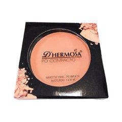 Dhermosa Pó Compacto Efeito Matte Natural Look 10g - Alfa Beleza