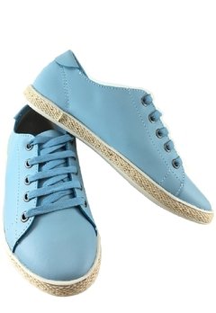 Tênis Feminino Vanilla Sky Estilo Alpargata Azul Céu - comprar online