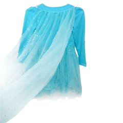 Vestido Infantil Menina Princesa Brinde Acessórios Frozen - comprar online