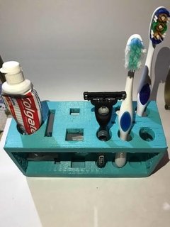 Organizador Baño Porta Cepillo Dental - comprar online