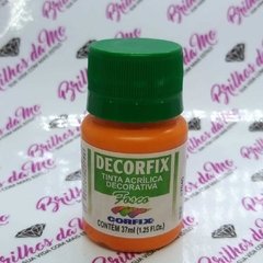 Decorfix Tinta Acrílica Fosca - Laranja Brilhante (Corfix 17040-478) - comprar online