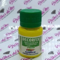 Decorfix Tinta Acrílica Fosca - Amarelo Primário (Corfix 17040-494) - comprar online