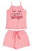 PIJAMA ROSA INFANTIL MENINA - comprar online