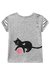 BLUSA MANGA CURTA ESTAPA GATOS KUKIÊ - Aquarela Moda Infantil - Moda e Conforto