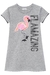 VESTIDO COM FLAMINGO EM PAETE - comprar online