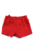 SHORT VERMELHO MENINA LAÇO - comprar online