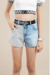 SHORT JEANS INFANTIL MENINA DOUBLE COLLORS na internet