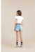 SHORT JEANS INFANTIL MENINA DOUBLE COLLORS - comprar online