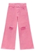 CALÇA JEANS WIDE LEG MENINA - comprar online