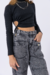 CALÇA JEANS WIDE LEG TEEN MENINA