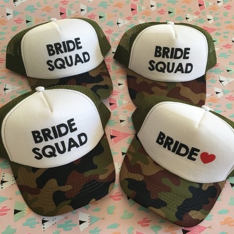 Gorras personalizadas camufladas