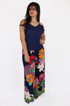 Pantalona estampa floral - comprar online