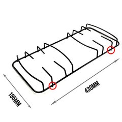 516247 GRELHA ESMALTEC MOD.PL 305MM PINO A PINO ROA4656 / E2186