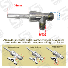 501697 REGISTRO RAMAL APIS 2001 R.EXT.GRS.FORN 5 POSI.2541E - comprar online