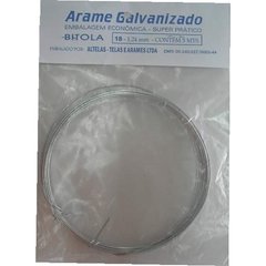 504964 ARAME GALVANIZADO 18 - 1,24MM ROLO 5M