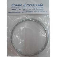 504966 ARAME GALVANIZADO 22 - 0,71MM ROLO 10M