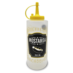 511163 BISNAGA P/MOSTARDA DECORADO 350ML PLASDURAN 0705