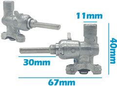 514954 REGISTRO RAMAL ARIM COOKTOP 1/4 C/BYPASS 21583 / 0525665