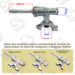 515351 REGISTRO RAMAL APIS ATLAS UTOP C/CAVALETE 0172 - comprar online