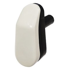 515804 BOTAO ESMALTEC VENEZA PRETO/BRANCO 136 - comprar online