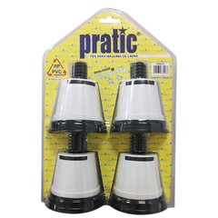 516313 PE P/MAQ.LAVAR PLAST REDONDO PRATIC BRANCO