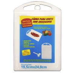 516590 TABUA DE CARNE PLASTSHOW B.PRONTO C/AMACIADOR 19,5CM X 24,9CM