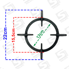 517783 GRELHA ESMALTEC GLASS F.FUND 1550 - comprar online