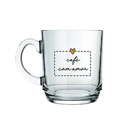 518043 CANECA ASPEN LOVE GOLD 300ML (CAFÉ COM AMOR) 16334