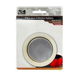 518172 FILTRO P/CAFET.ITALIANA KEHOME C/3 BORRACHAS 9 CAFES 5818