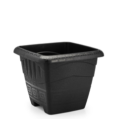 518217 VASO PLASMONT QUADRADO PTO G 11L 30X30X24,5CM 323