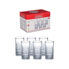 518615 COPO DE VIDRO HAUSKRAFT ALTO CRETA 390ML C/6PCS - comprar online